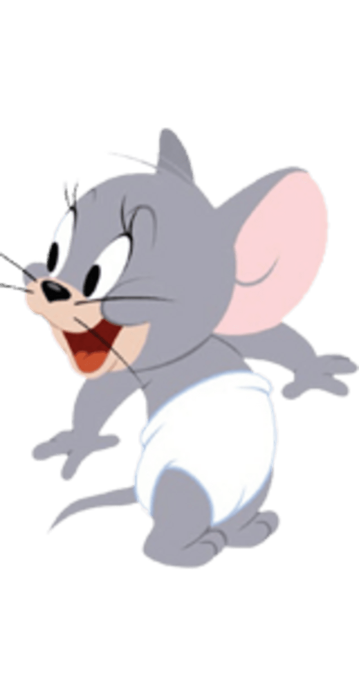 Rat nibbles mouse clipart background