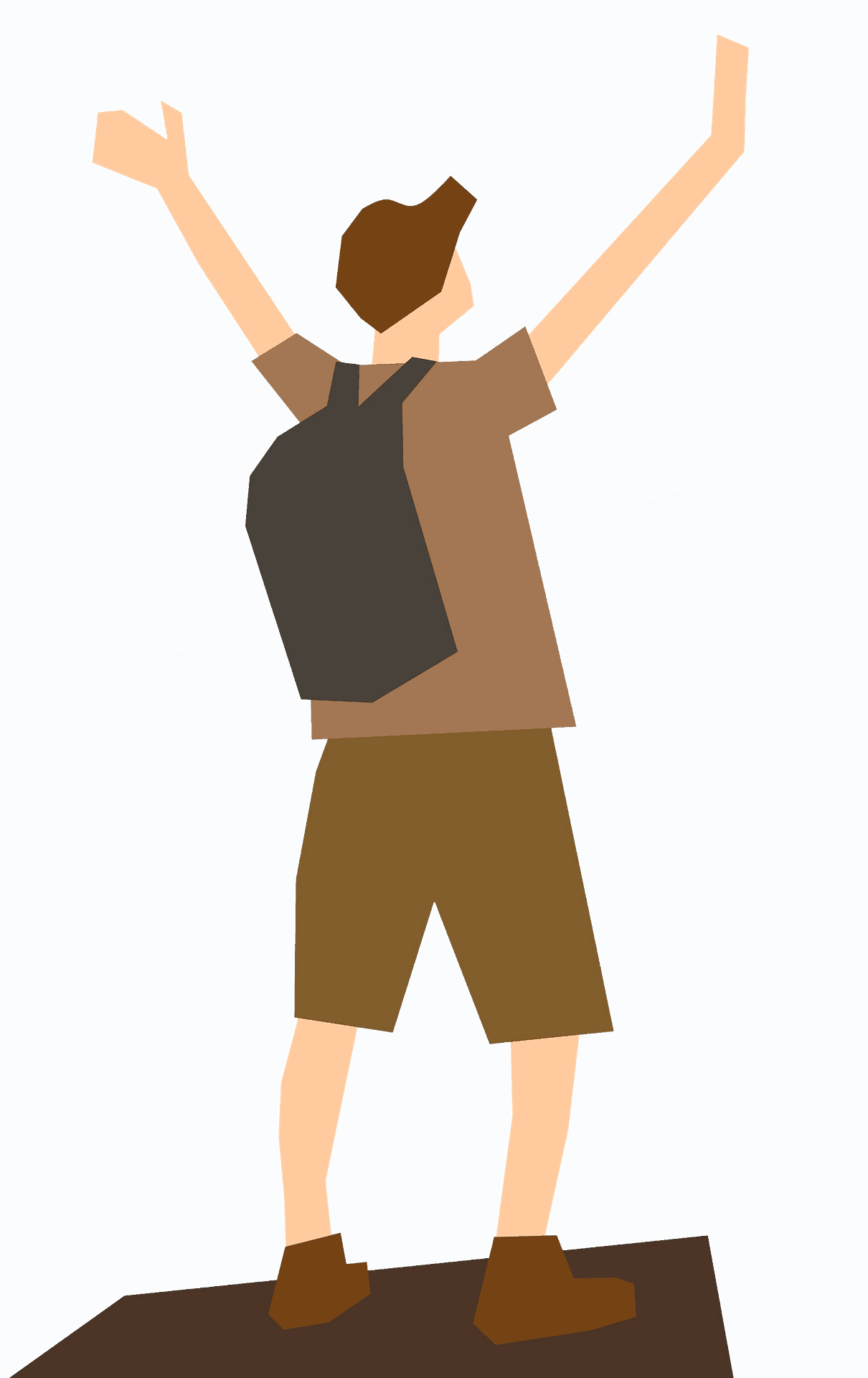 Hiking clipart vector