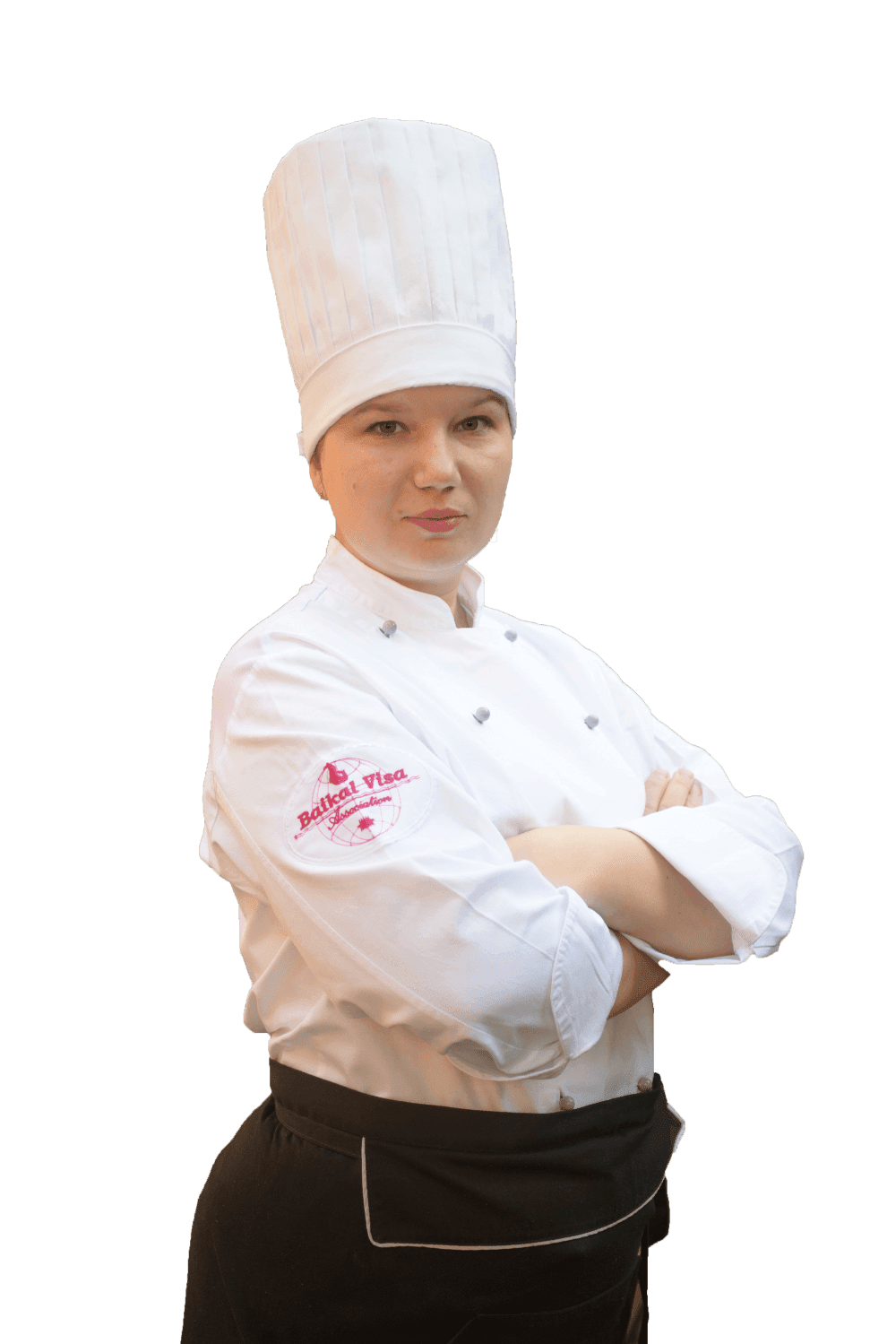 Female chef clipart vector