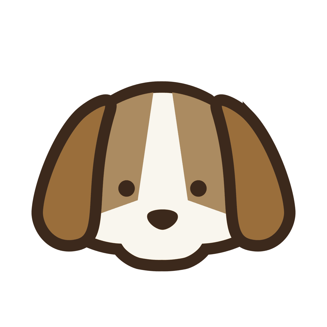 Puppy pin page clipart image