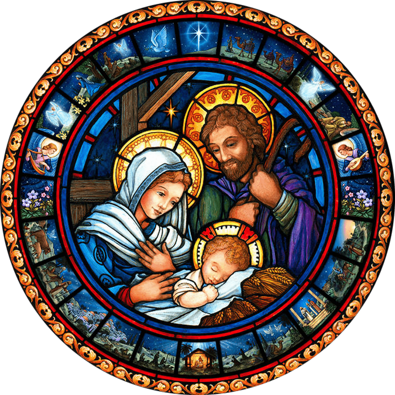 Nativity gina em constru clipart free