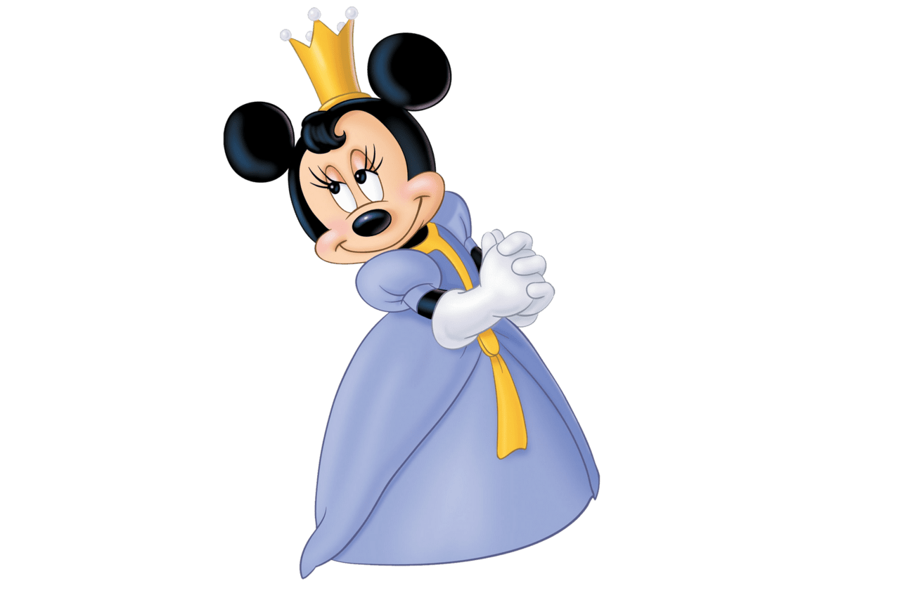 Princess minie mouse clipart picture