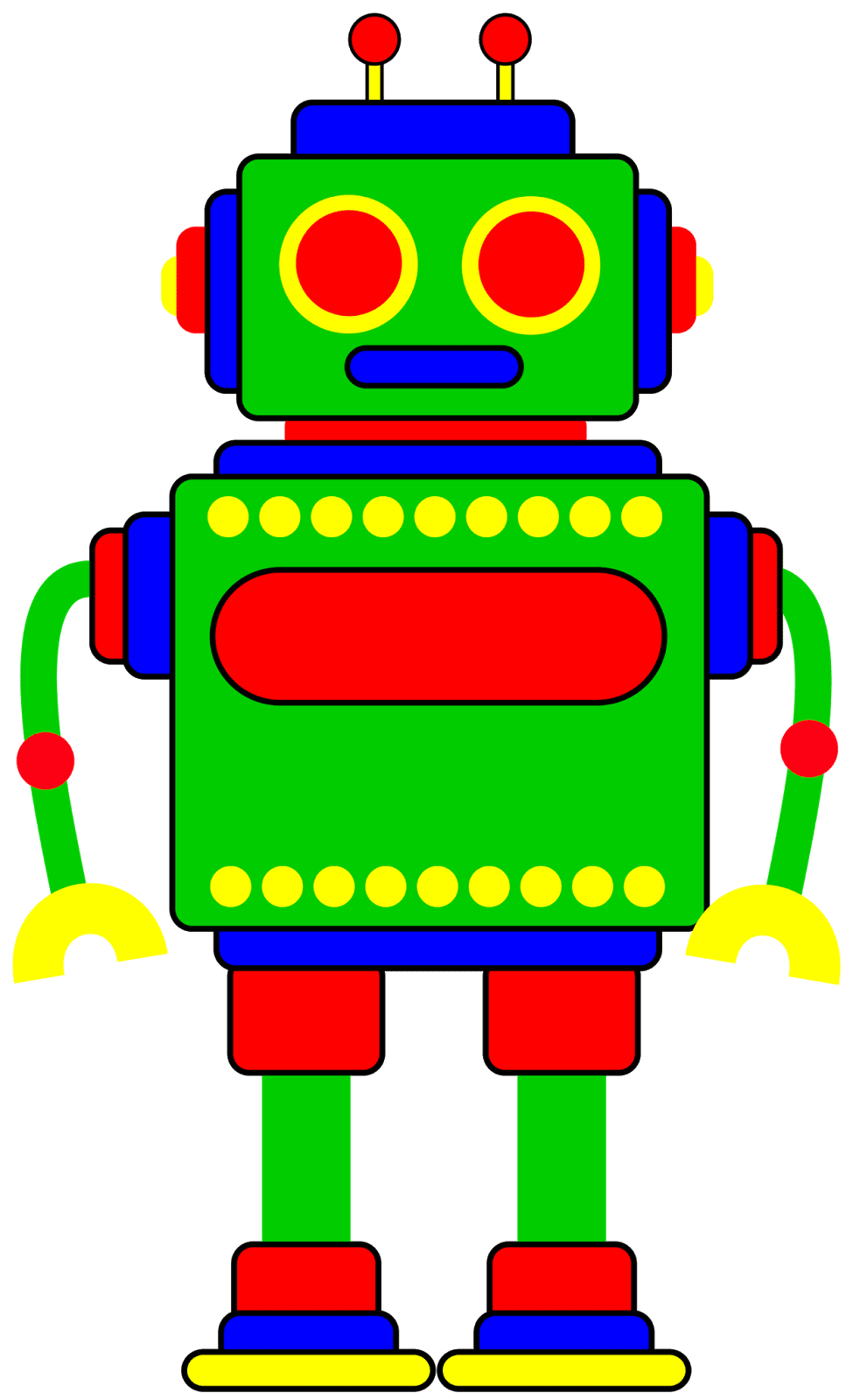 Robot clipart clip art