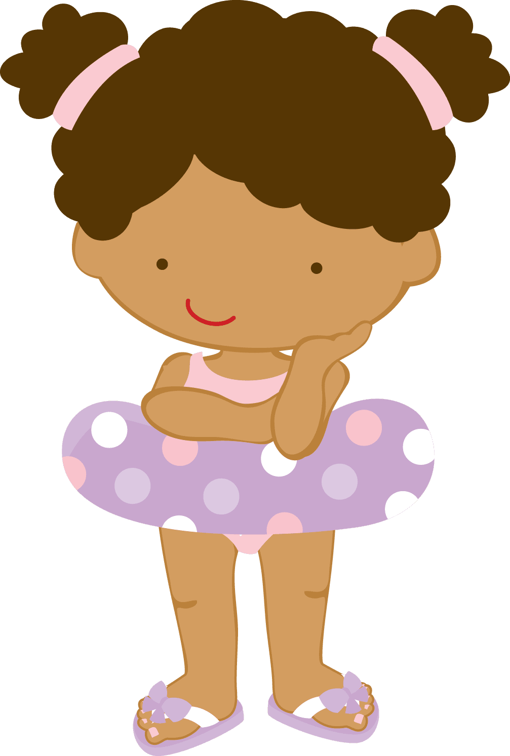 Summertime pin page clipart background