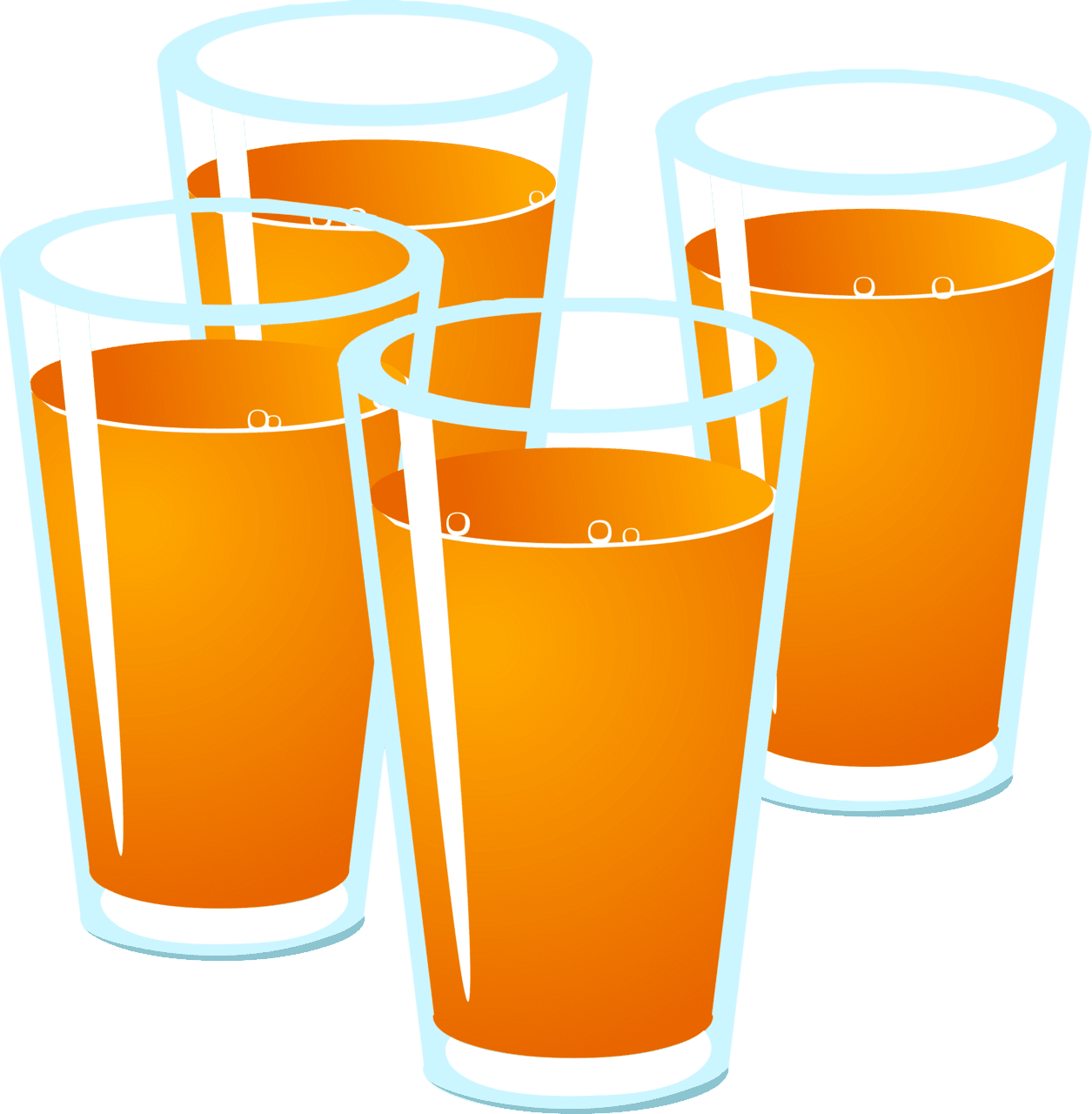 Drink orange juice clipart logo