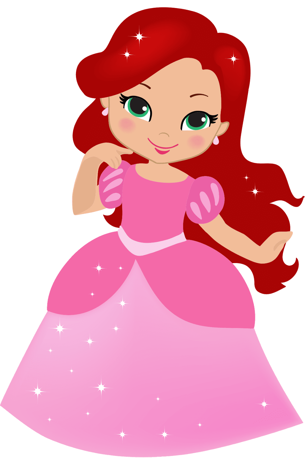 Princess pin page clipart picture 4