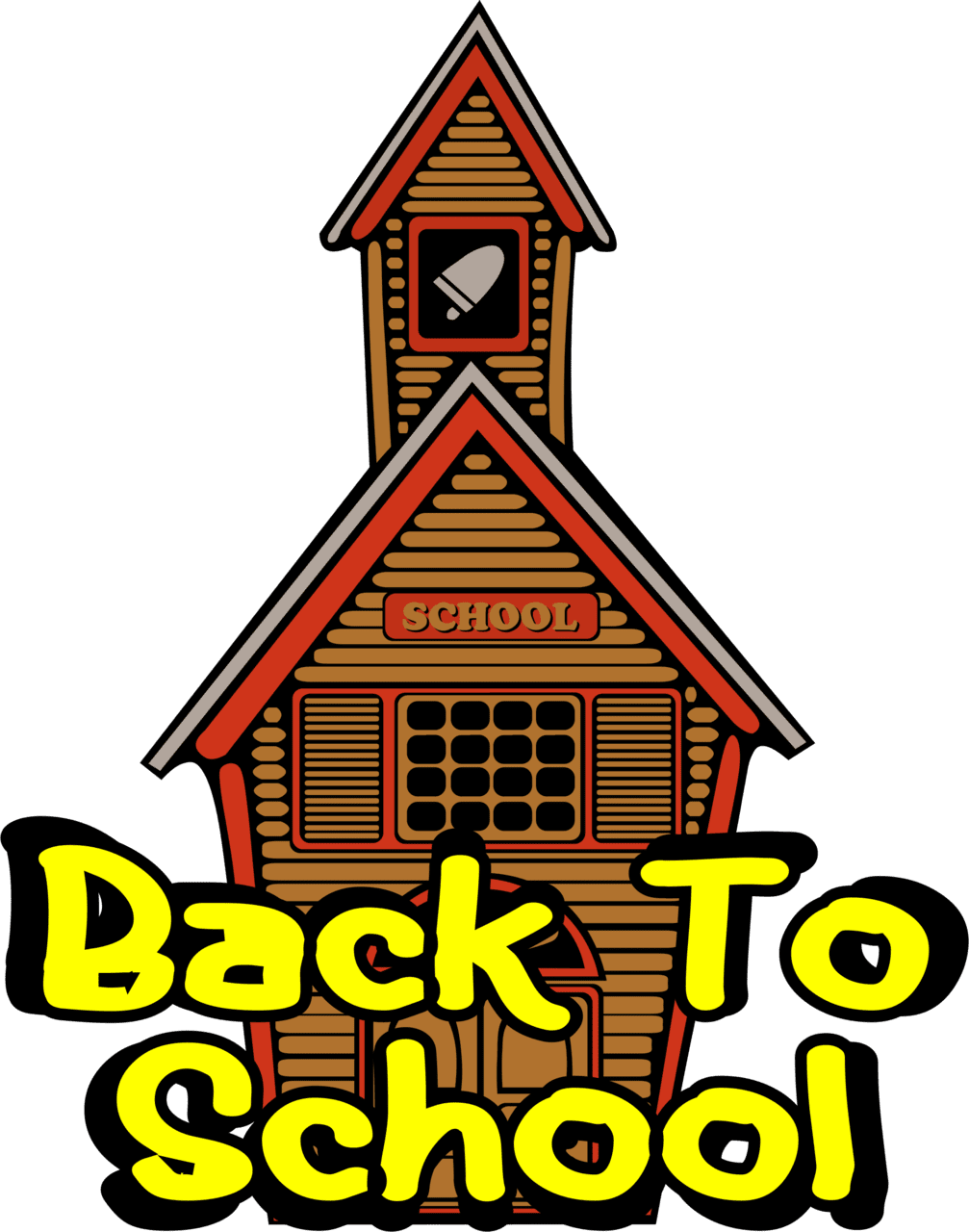 Back to school vector clipart images 2