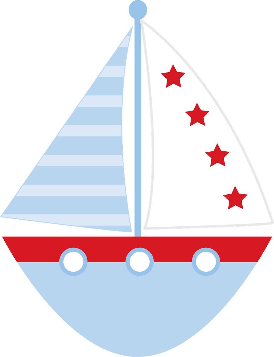 Ship pin page clipart vector