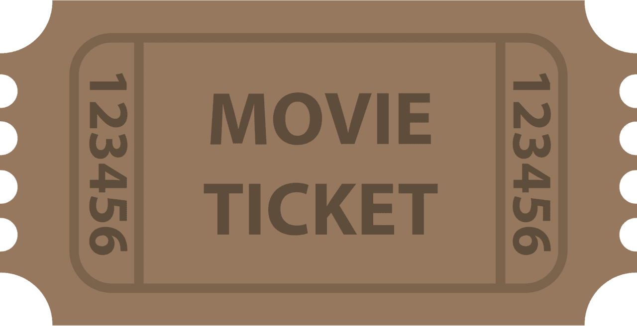 Movie ticket vector clipart images 2