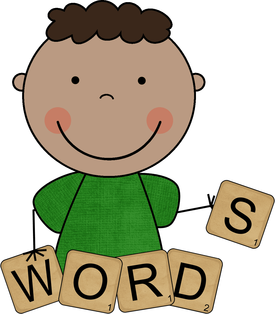 Smile streamlining words their way first grade bloomabilities clipart picture