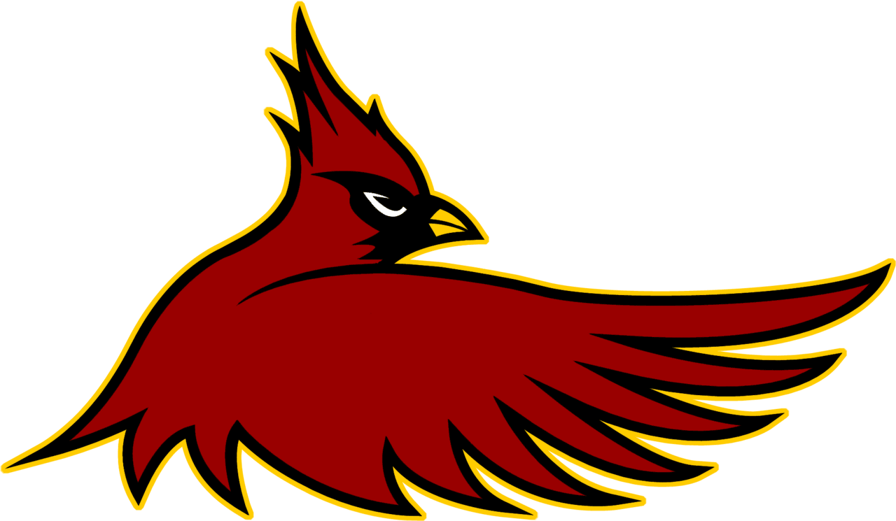 Cardinal hayes clipart football logo image with no background