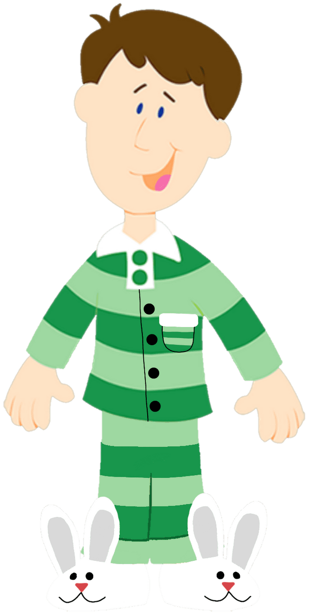 Pajama steve in his pyjamas by jacksonarmour deviantart clipart vector