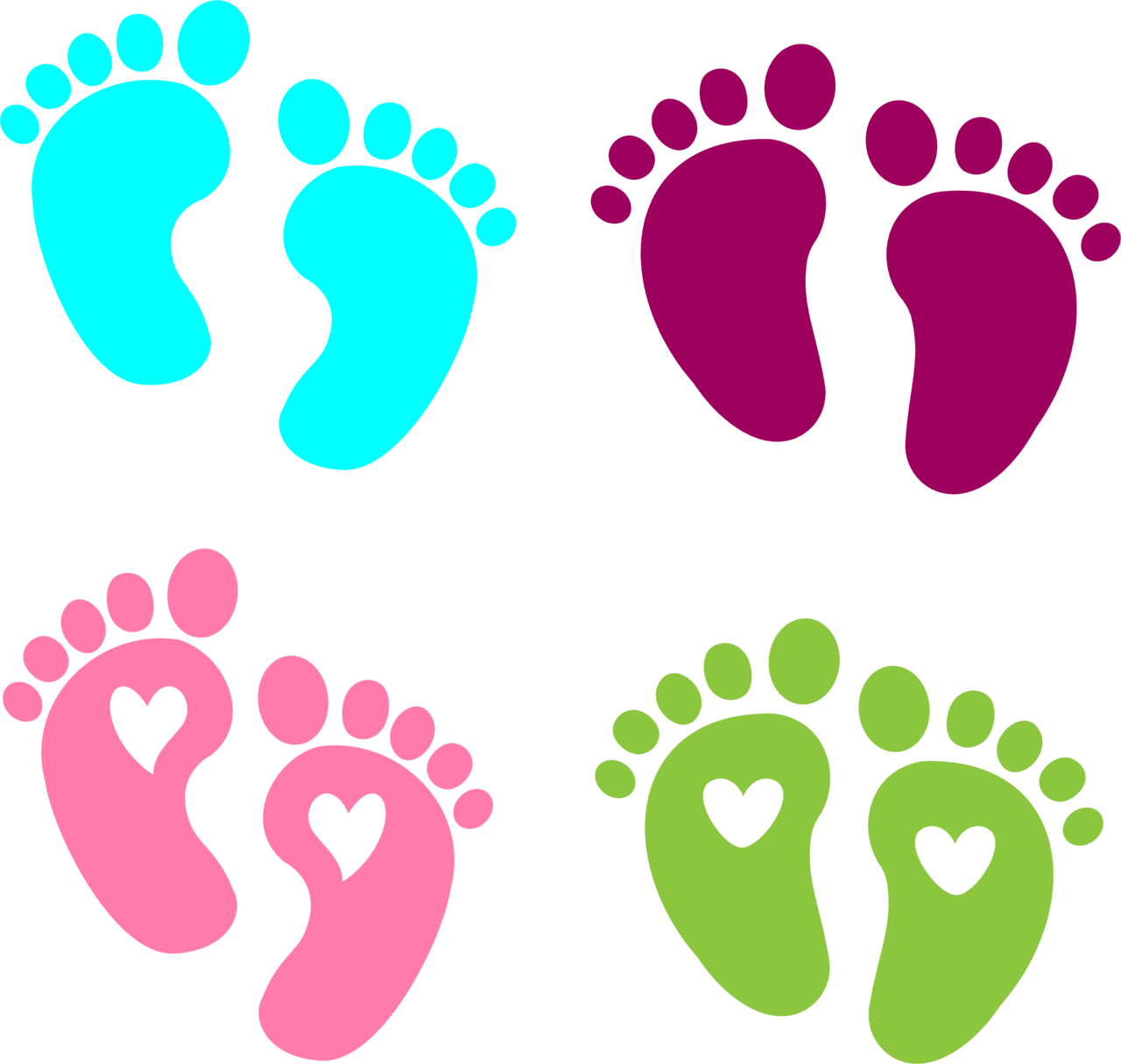 Feet page clipart transparent