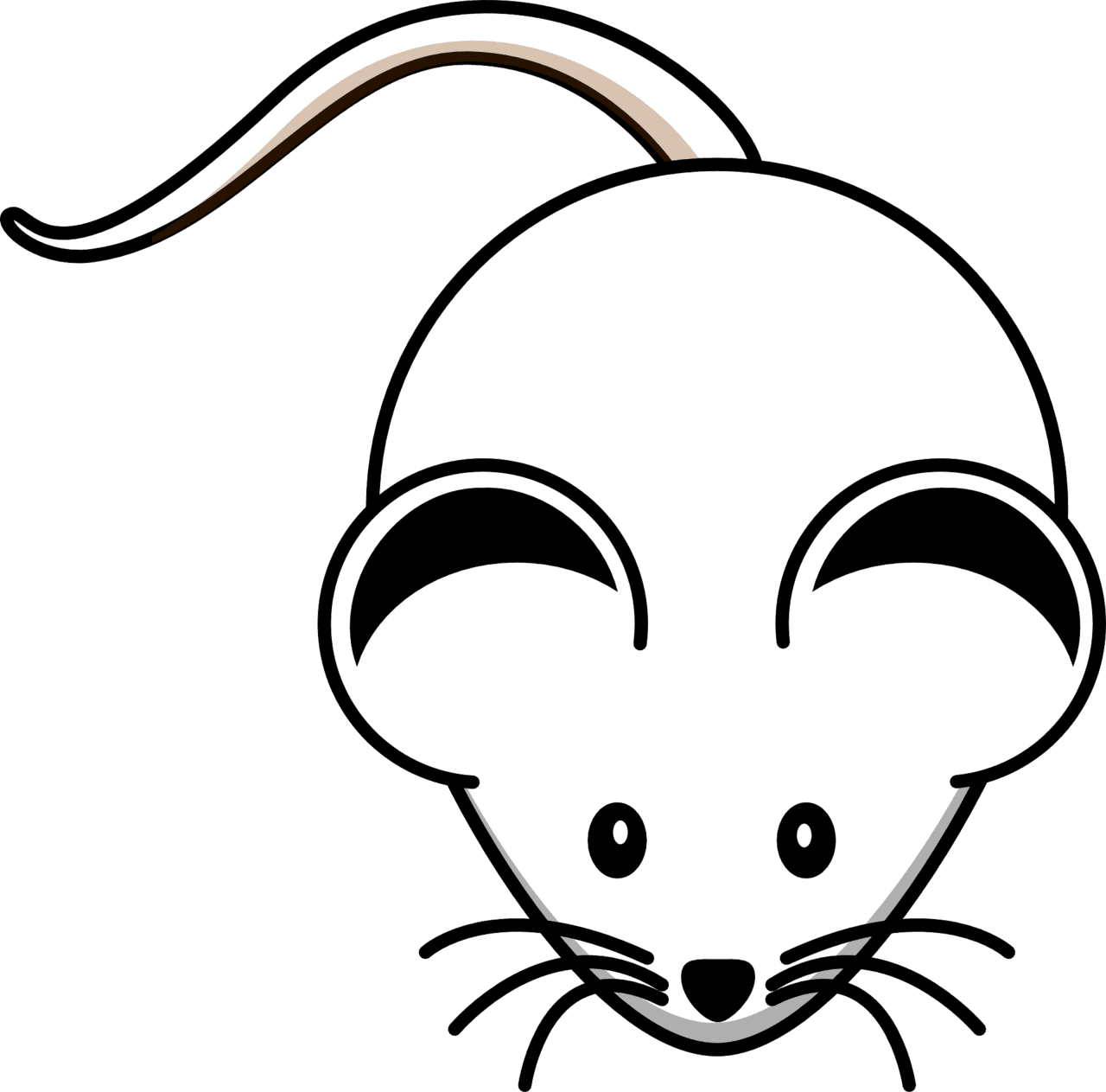 Mice cartoon white mouse vector clipart images