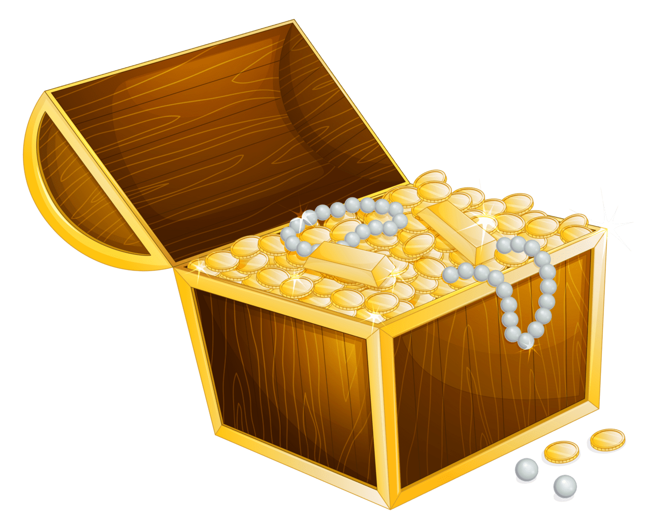 Box treasure chest clipart pictures