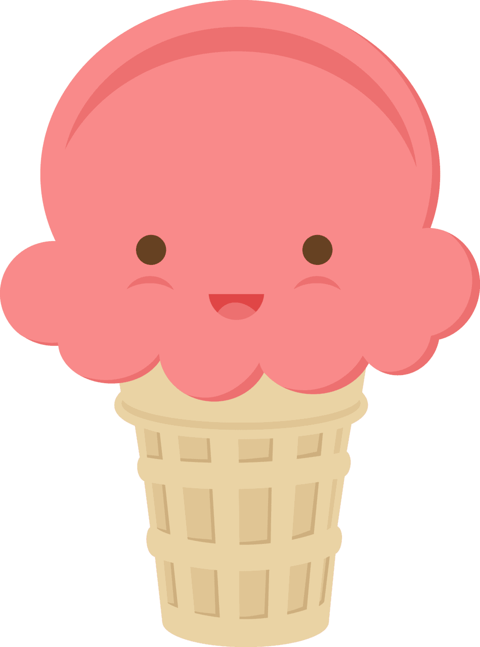 Ice cream cone pin page clipart photo 2