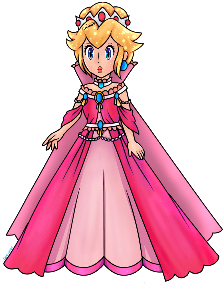 Queen peach collab by luna cp deviantart clipart free