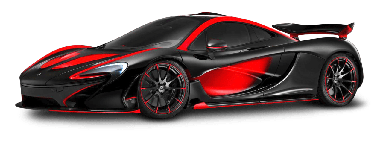 Race car red mclaren special operations clipart background