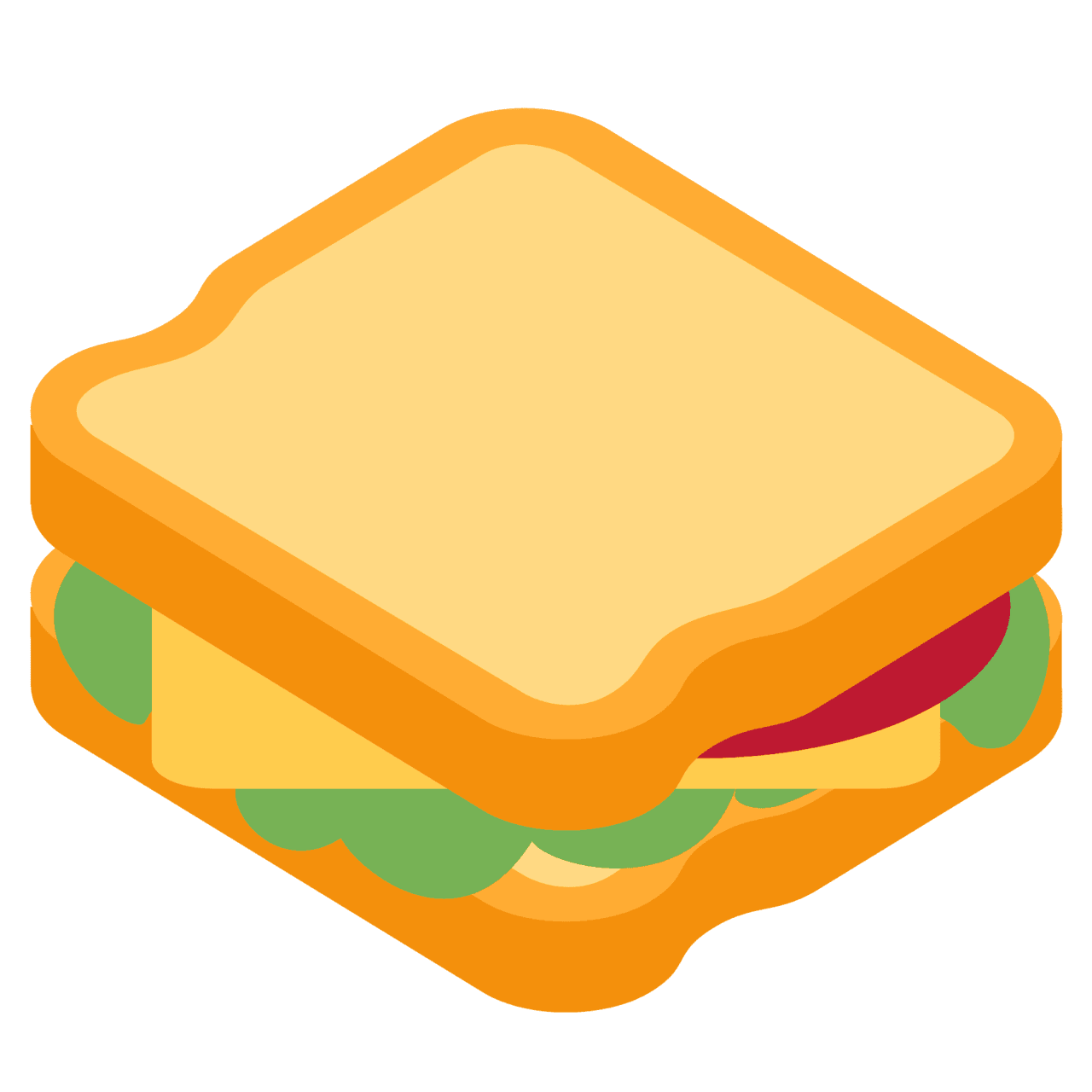 Sandwich vector emoji clipart