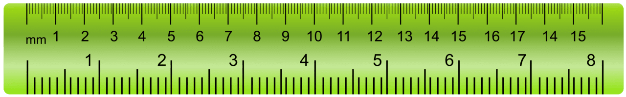 Ruler green clipart image high quality images and