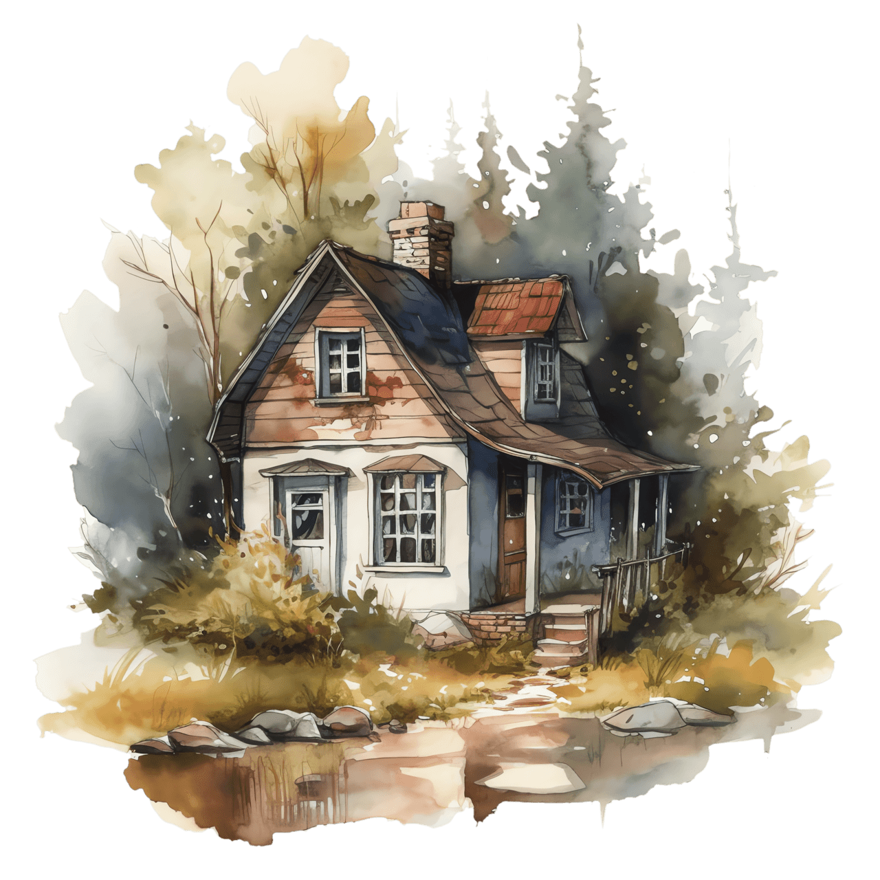 House in pin page clipart logo 5