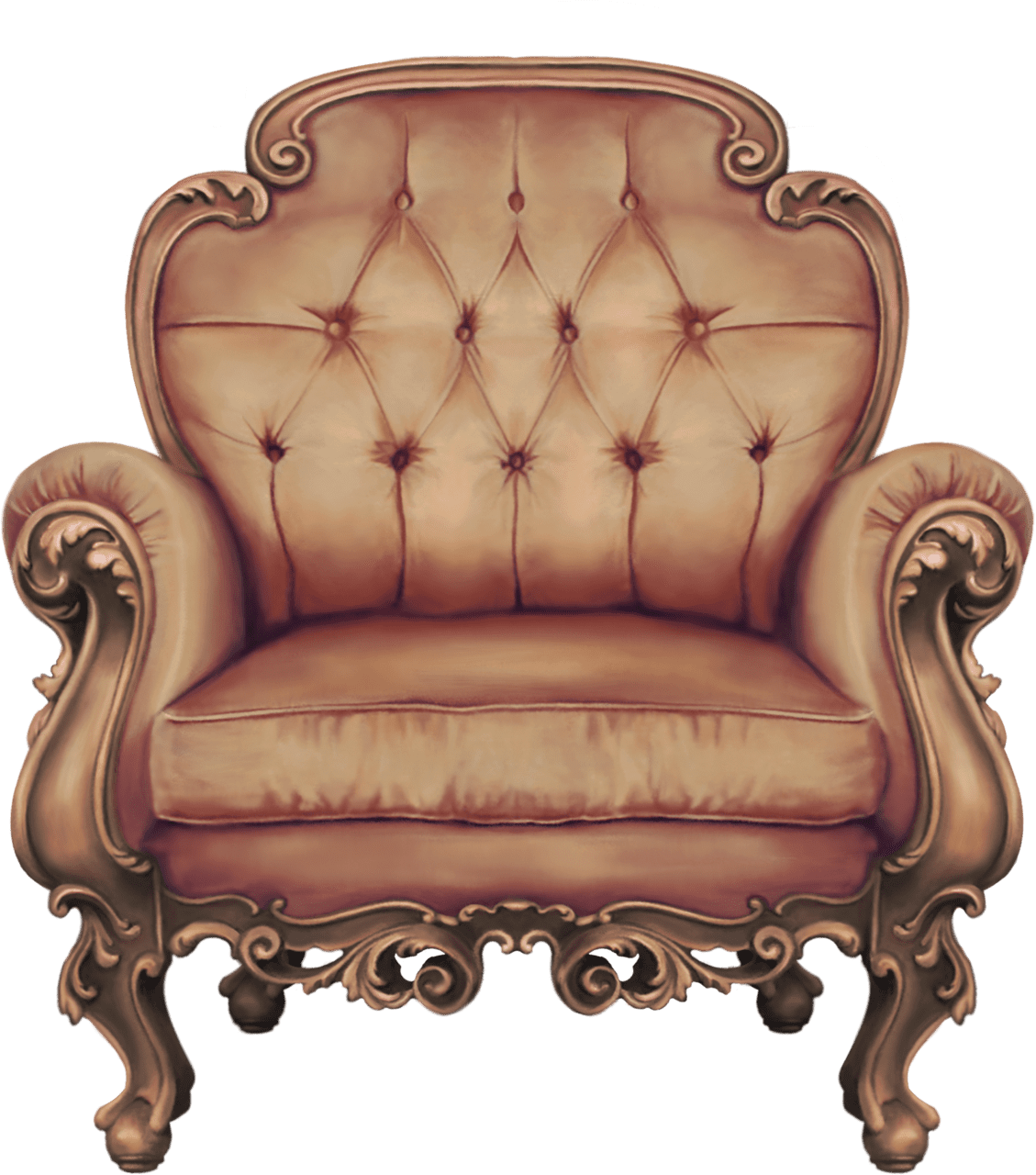 Couch pin page clipart vector