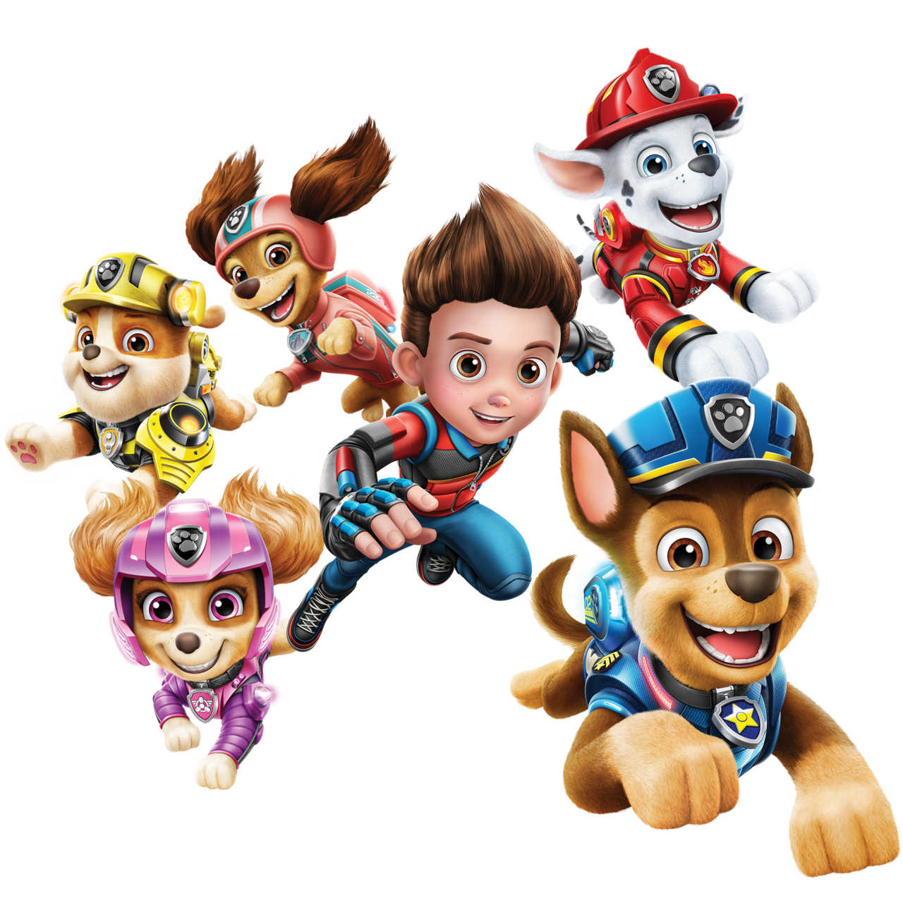 Canine paw patrol the movie clipart free