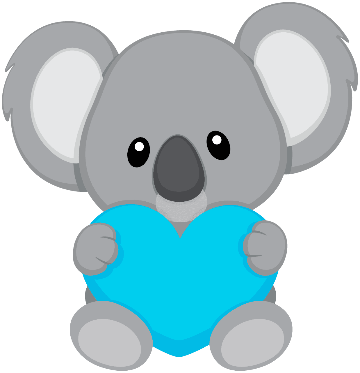 Koala pin page clipart photo 2