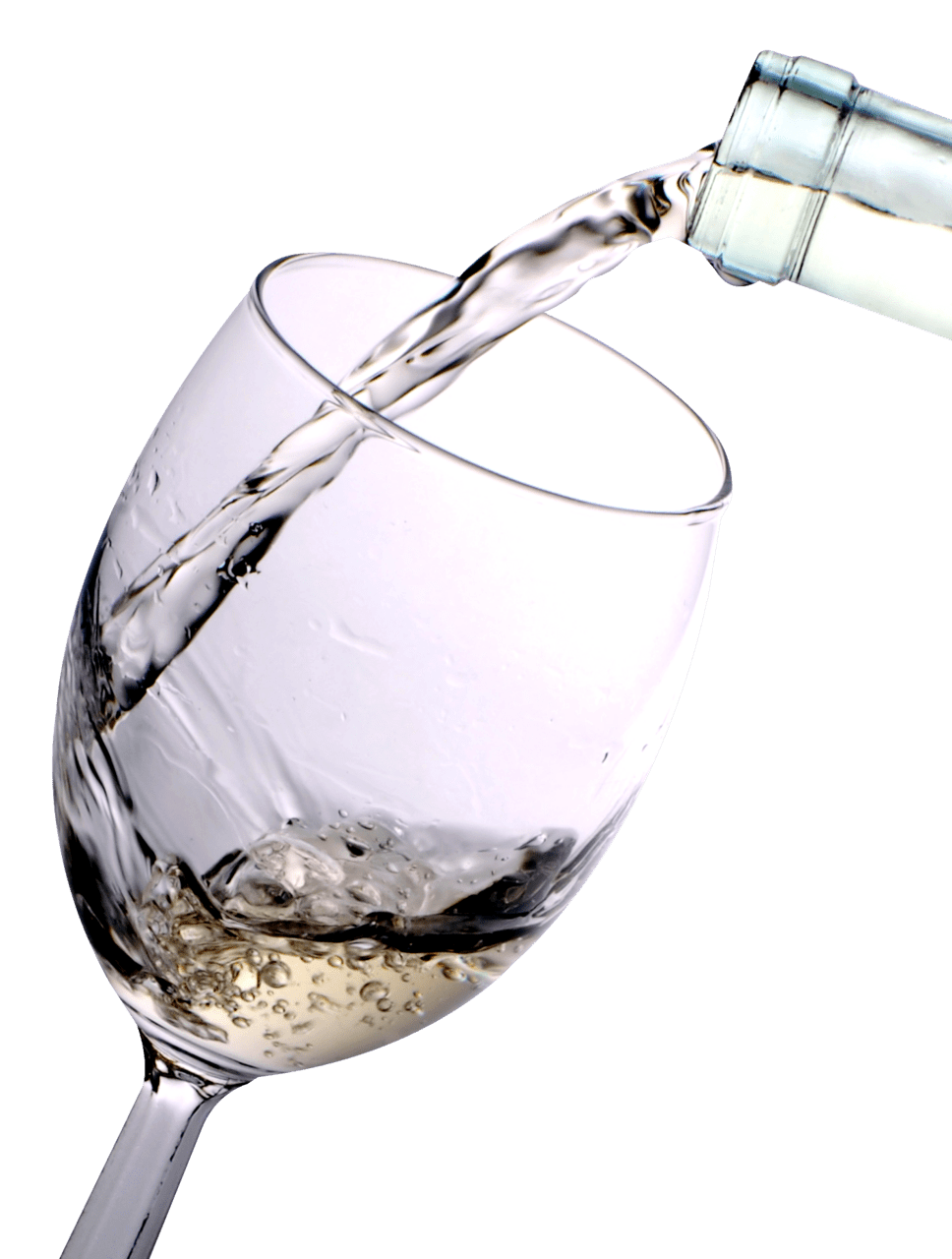 Wine glass pour clipart picture