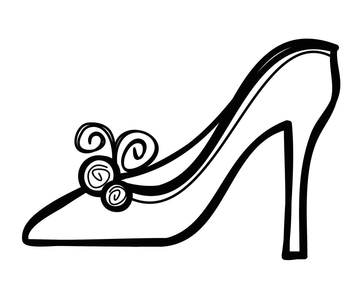 Shoe pin page clipart logo