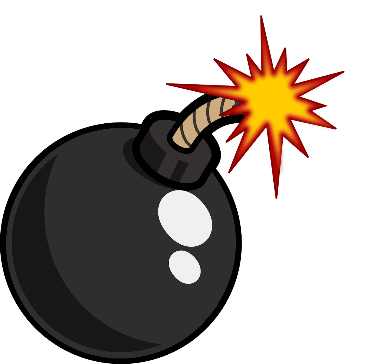 Bomb pin page clipart picture