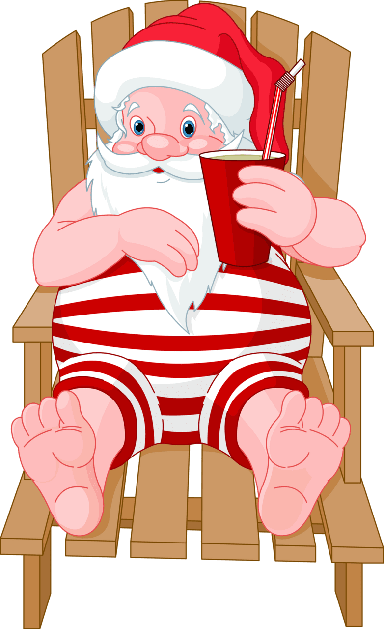 Santa claus christmas in july epworth awe rd united methodist church of bethlehem pa clipart transparent