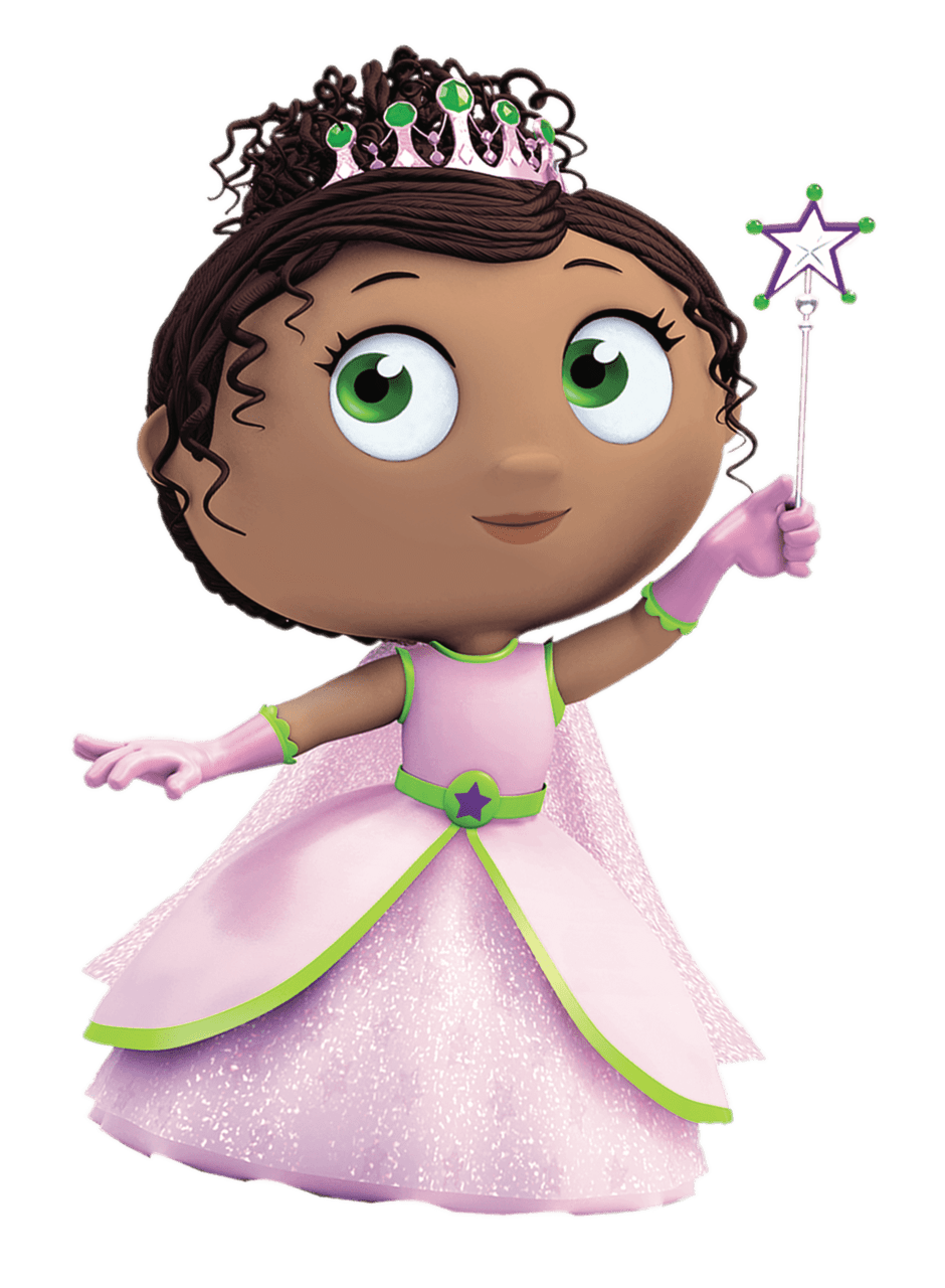 Super why princess pea stic clipart photo