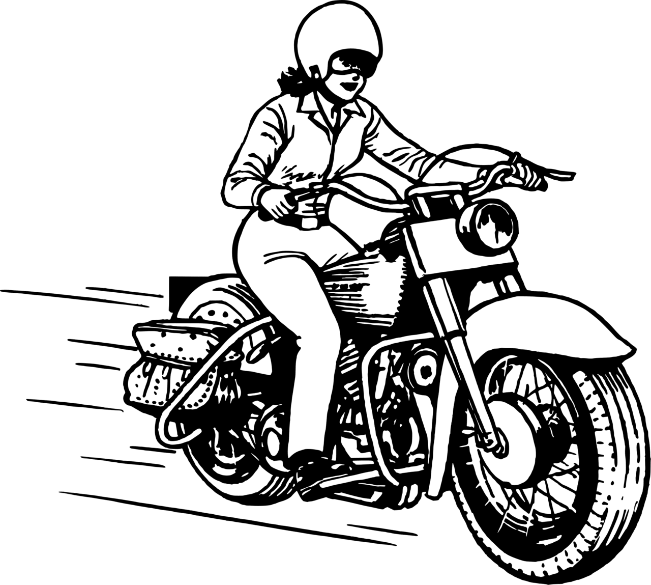 Motorcycle lady motorbike clipart background