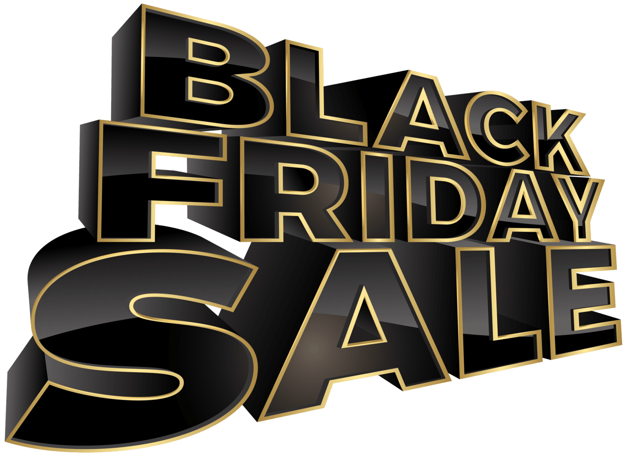 Garage sale black friday clipart image