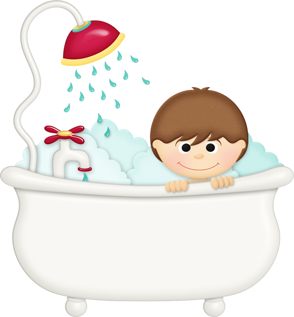 Take bath everyday clipart large size image