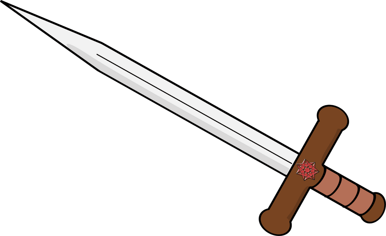 Sword vector clipart images