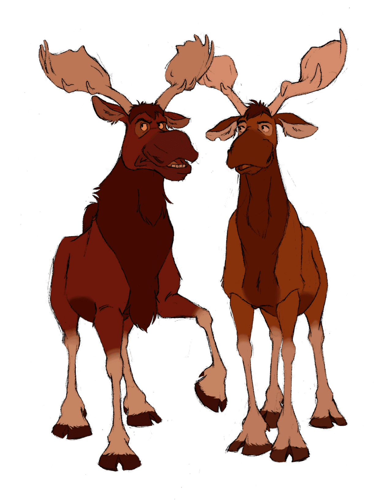 Moose disney club collab rutt and tuke by arial deviantart clipart background