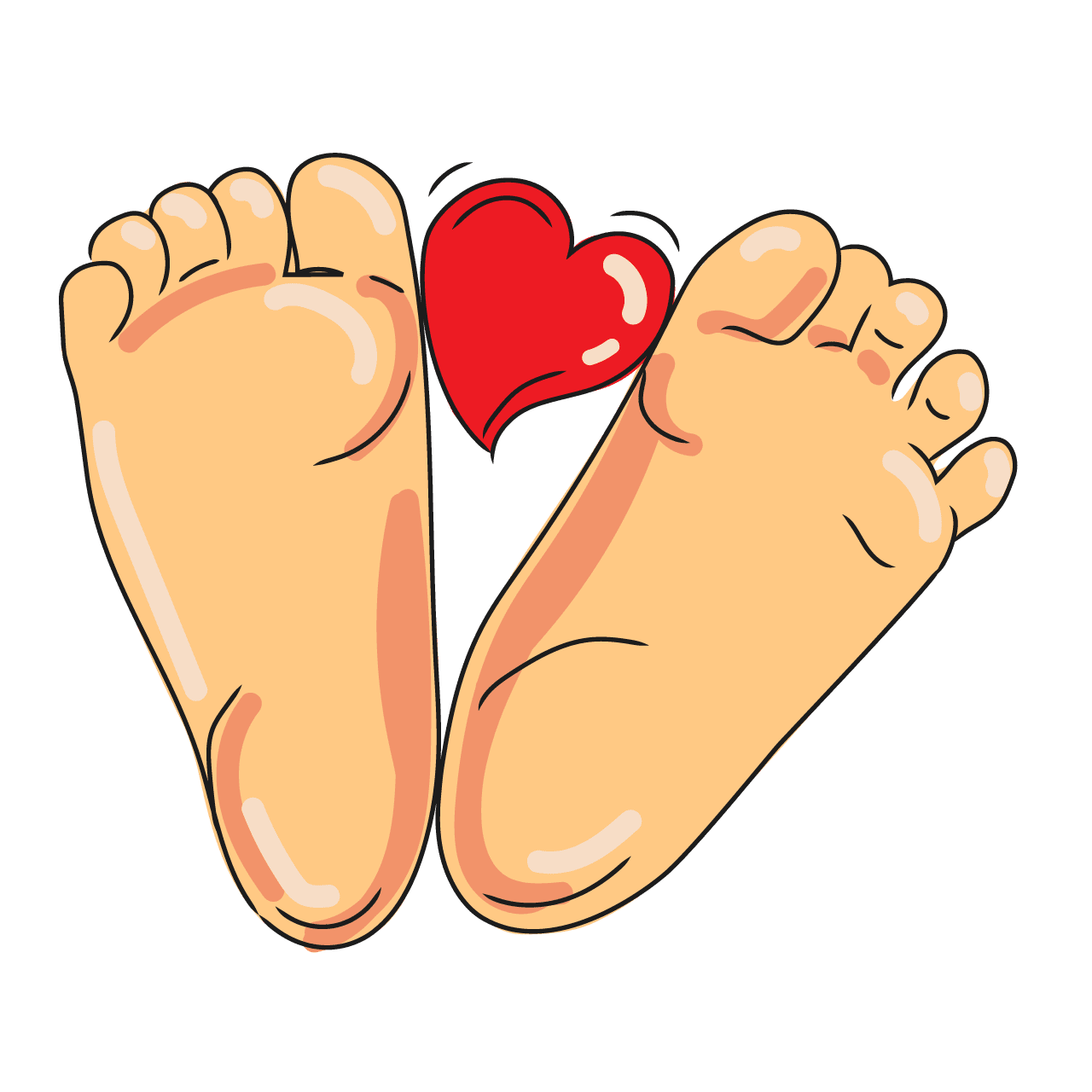 Feet clipart free