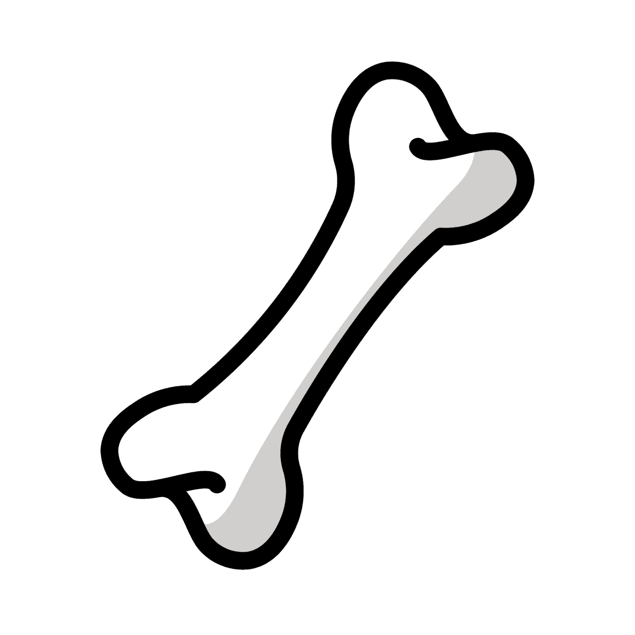 Dog bone set clipart graphic by image