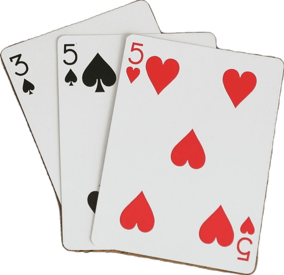 Playing cards how to play three thirteen family card game frugal fun for boys and girls clipart clip art