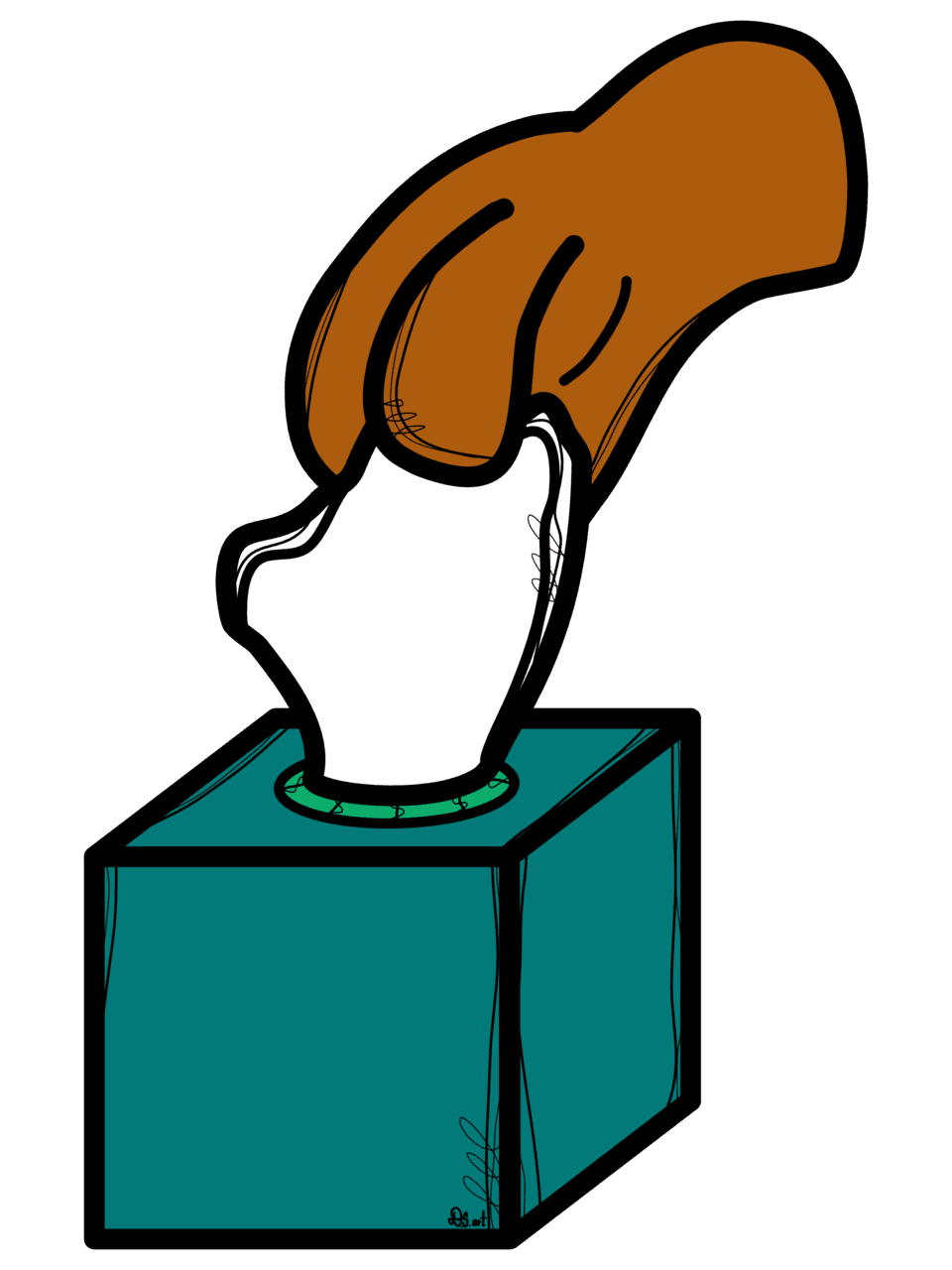 Box pin page clipart transparent 2