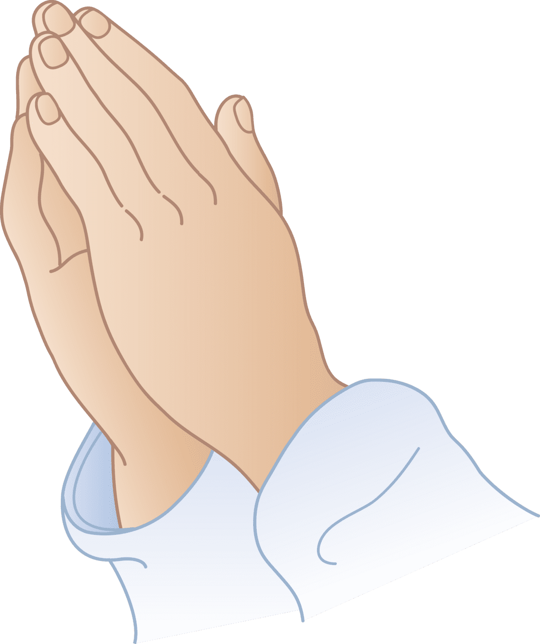 Prayer praying hands clipart clip art