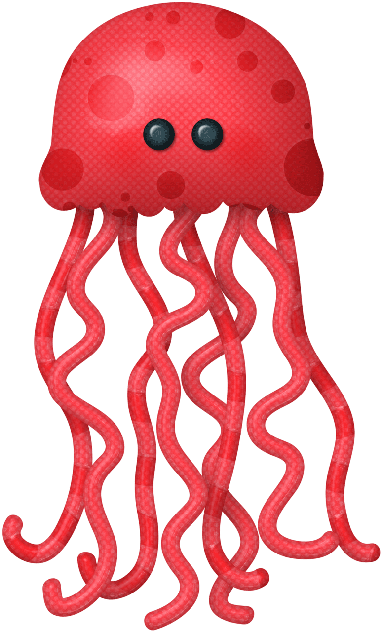 Jellyfish clipart transparent