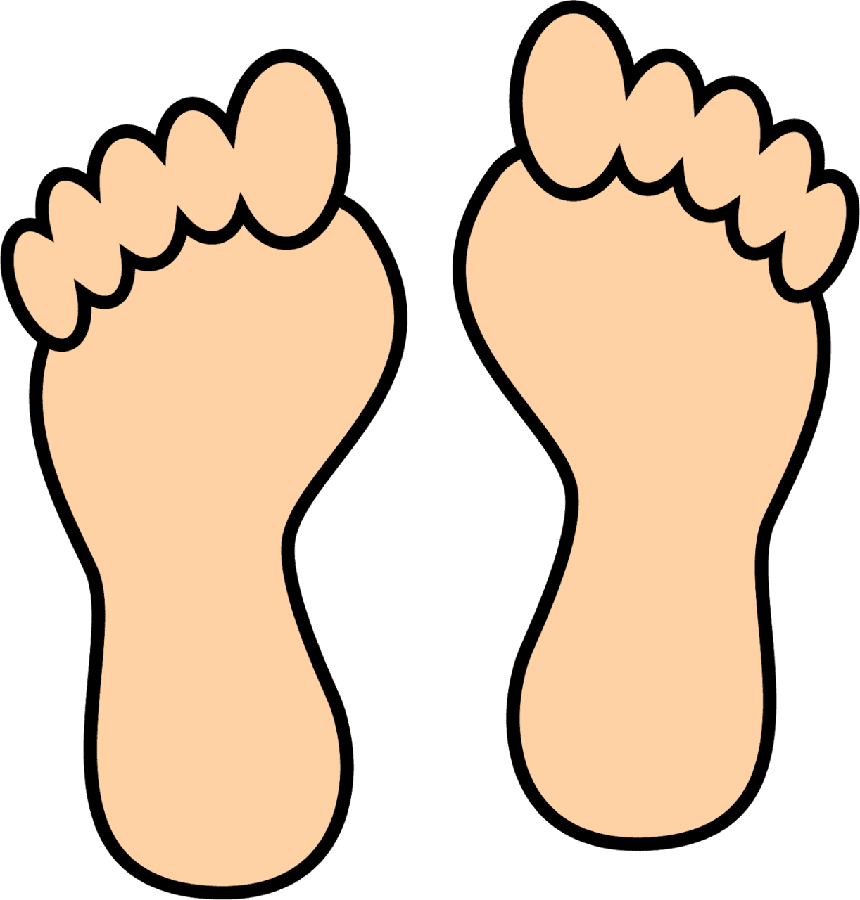 Foot clipart image