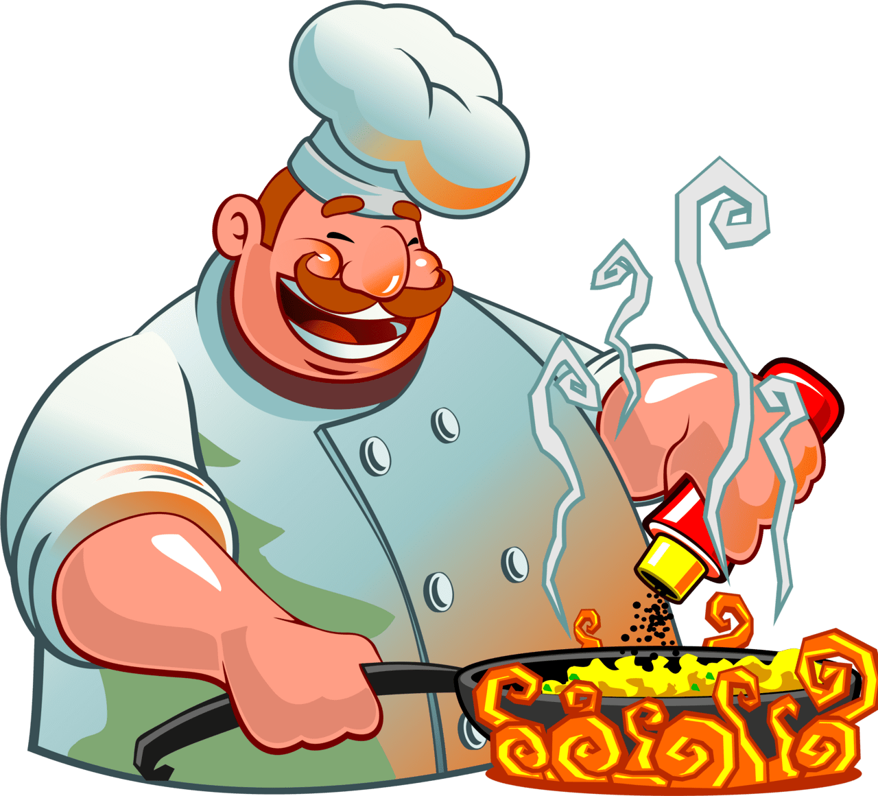 Chef page clipart logo