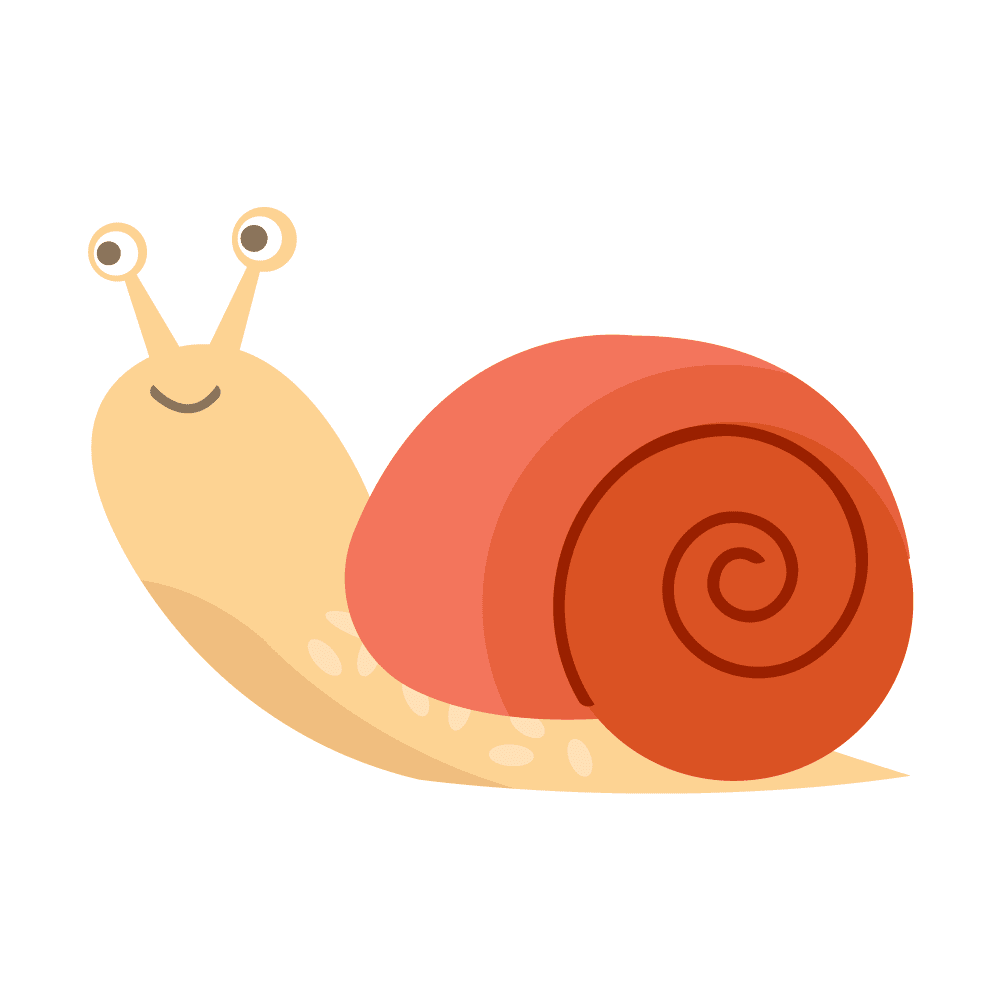 Snail ai clipart transparent