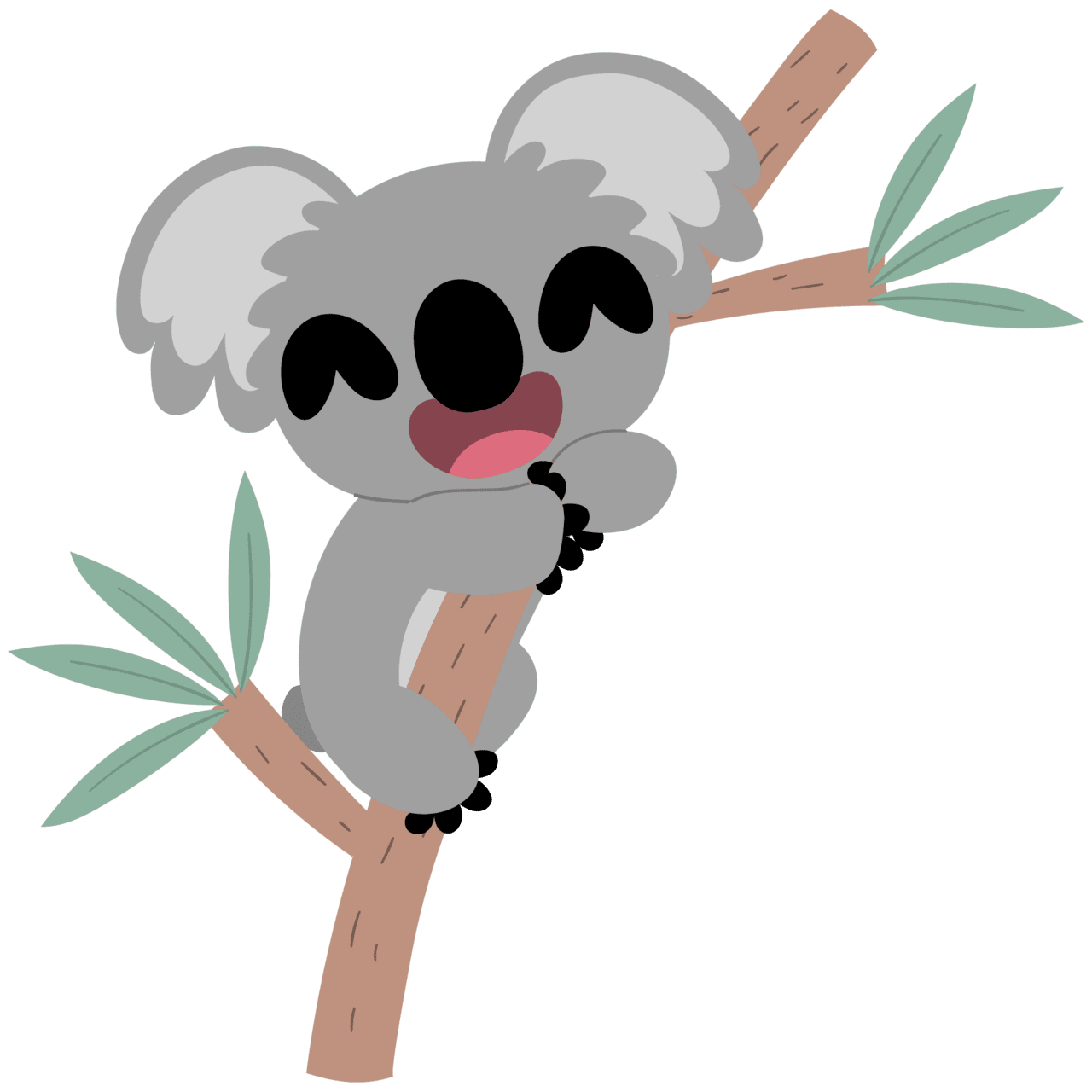 Koala pin page clipart background