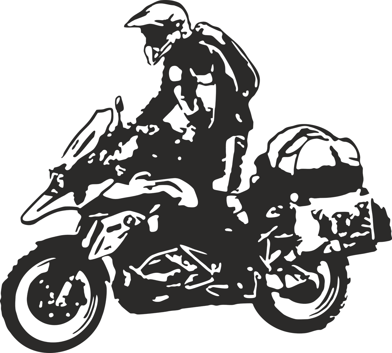 Motorcycle pin page clipart transparent