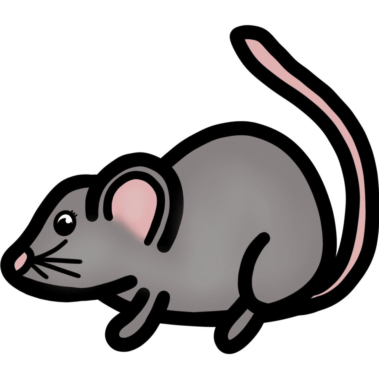 Rat pin page clipart transparent